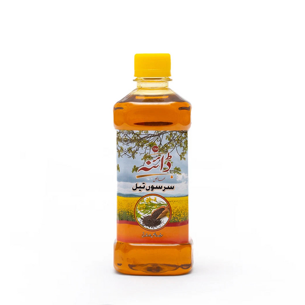 Daina Pure Mustard Oil – 100% Natural & Cold-Pressed (Available in Multiple Sizes)