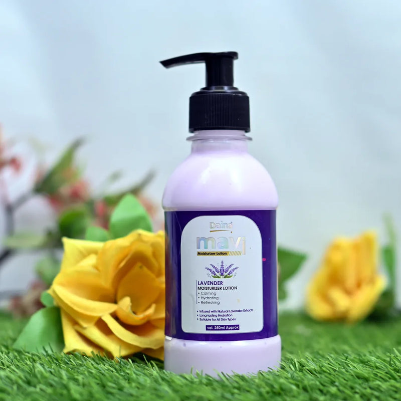 Daina Mavi Moisturizer Lotions | Natural Care for Hydrated, Smooth, and Radiant Skin (250ml Each)