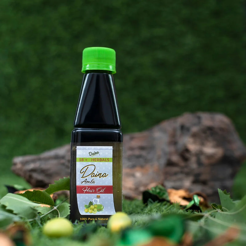 Daina Amla Hair Oil – Pure & Low Fragrance | 140ml & 250ml