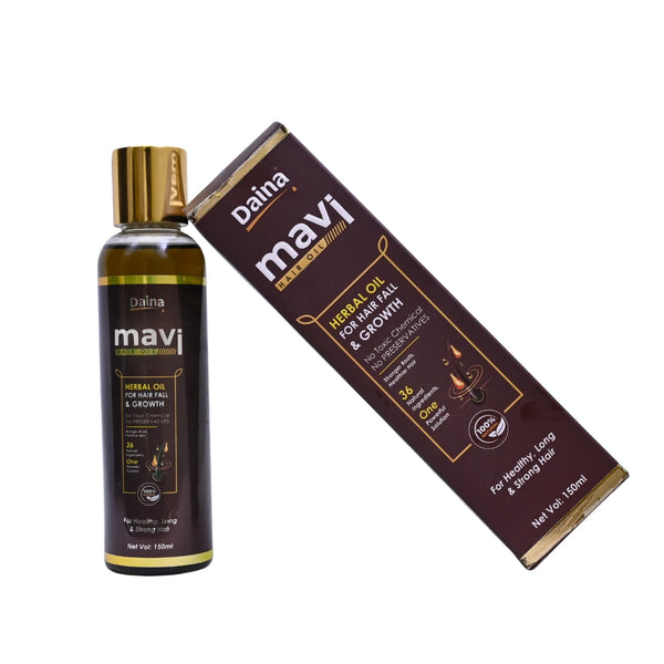 Daina Mavi Herbal Hair Oil – For Hair Fall Control & Growth (150ml)