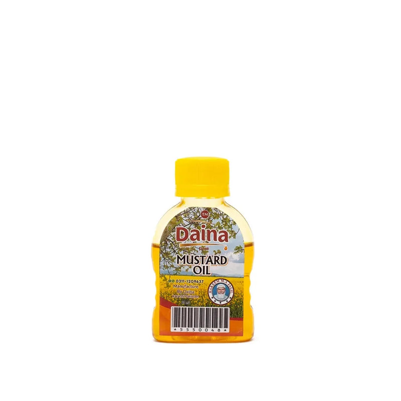Daina Pure Mustard Oil – 100% Natural & Cold-Pressed (Available in Multiple Sizes)