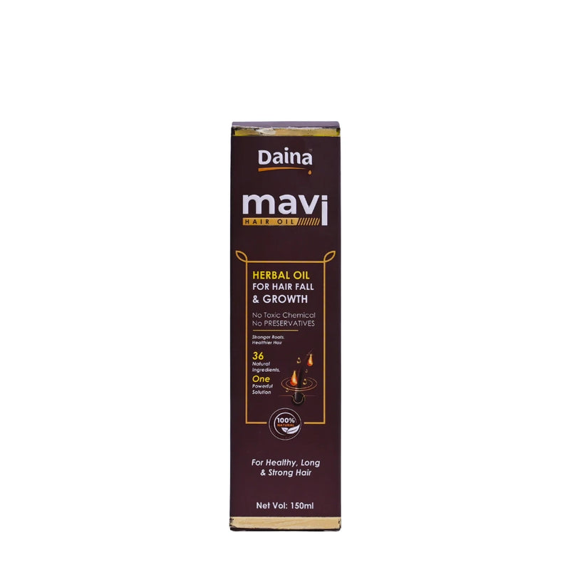Daina Mavi Herbal Hair Oil – For Hair Fall Control & Growth (150ml)