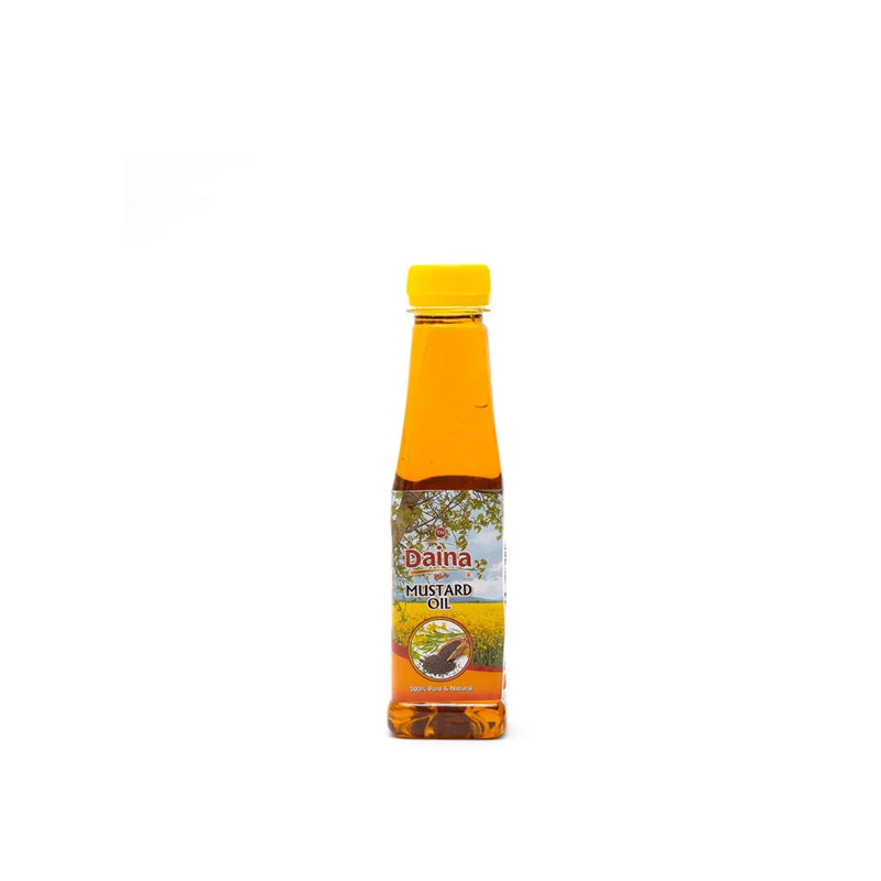 Daina Pure Mustard Oil – 100% Natural & Cold-Pressed (Available in Multiple Sizes)