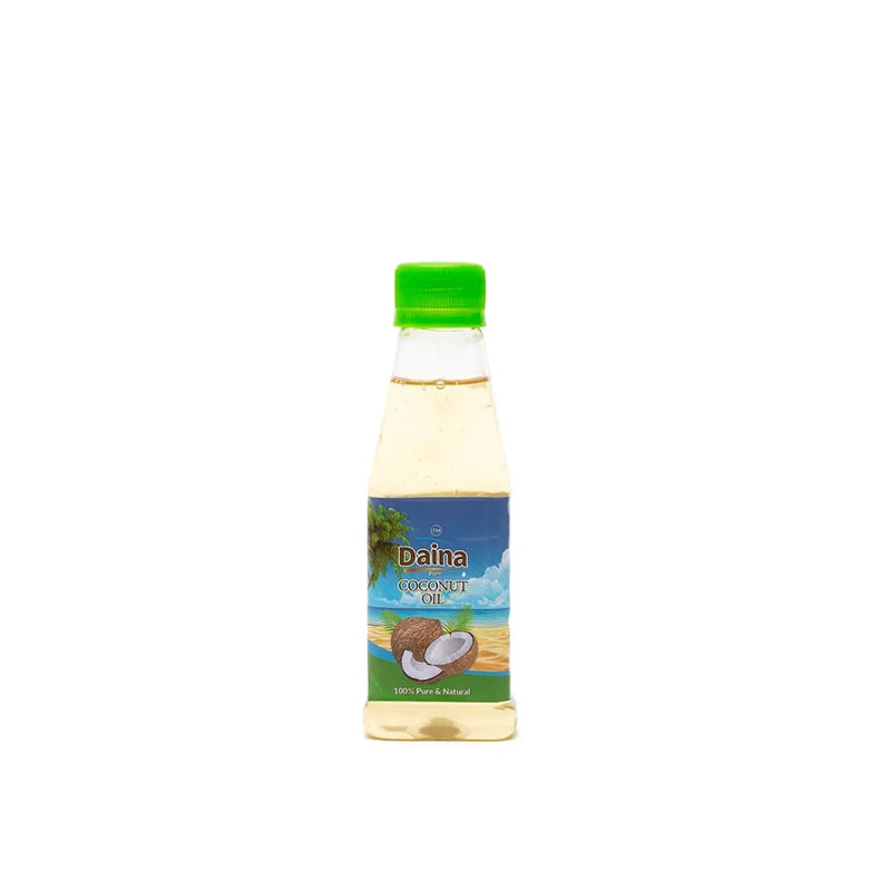 Daina Pure Coconut Oil – 100% Natural & Cold-Pressed (Available in Multiple Sizes)