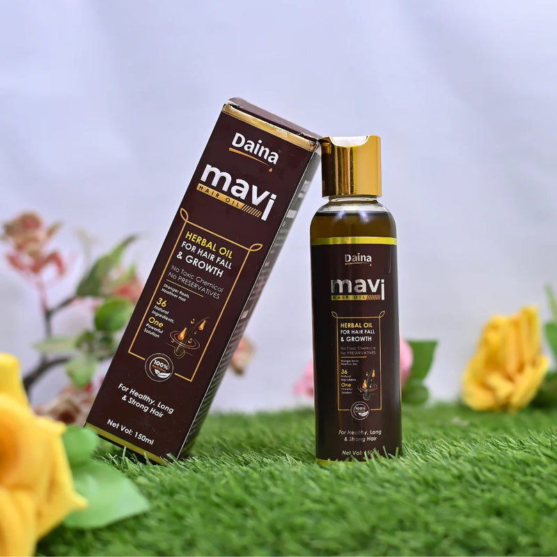 Daina Mavi Herbal Hair Oil – For Hair Fall Control & Growth (150ml)