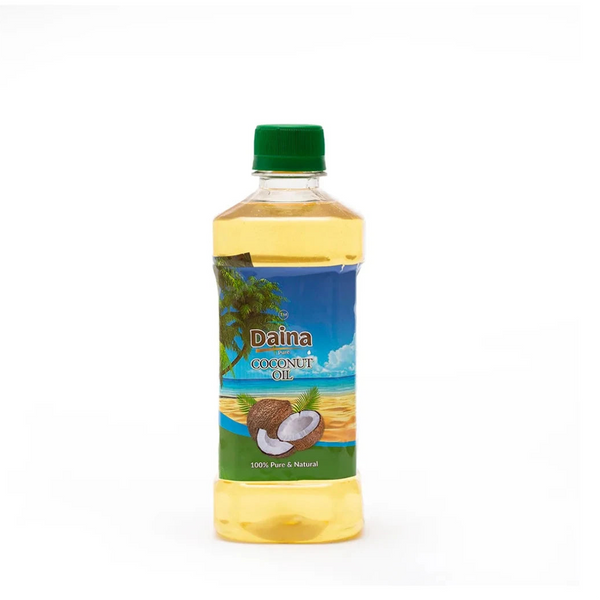 Daina Pure Coconut Oil – 100% Natural & Cold-Pressed (Available in Multiple Sizes)